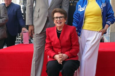 BREAKING: Tennis Icon Billie Jean King Makes History as the FIRST Woman Immortalized in Hollywood’s Walk of Fame Sports Category — A Monumental Tribute to a Trailblazer Who Changed the Game Forever! 🎾🌟