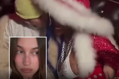 Hailey Bieber reacts to husband Justin kissing Sexy Redd in viral video