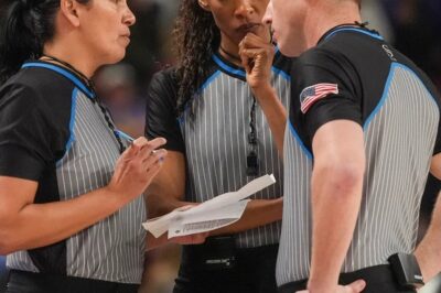 “Shocking Shake-Up: Four Referees Abruptly Fired After Officiating High-Stakes UConn vs. South Carolina Showdown — Controversial Calls Under Scrutiny as NCAA Faces Intense Backlash and Demands for Transparency”