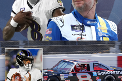 BREAKING: Ravens QB Lamar Jackson TAKES NASCAR LEGEND Dale Earnhardt Jr. TO COURT OVER JERSEY NUMBER DISPUTE! 🏈⚖️