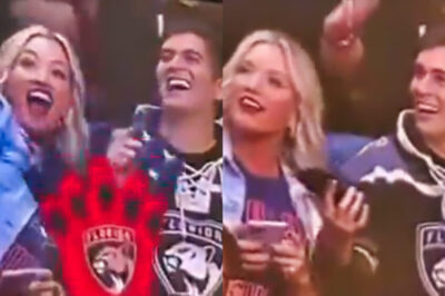 VIDEO: Everyone Is Saying The Same Thing After Smokeshow Female Panthers Fan Performs Inappropriate Gesture On Kiss Cam