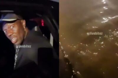Terrifying! Terrell Owens Trapped in Uber as Floodwaters Close In – Freaks Out on Camera!