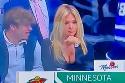 “Cameras Zoom In as Female Leafs Fan Silently Destroys Guy Sitting Next to Her — Fans Are Dying Laughing”