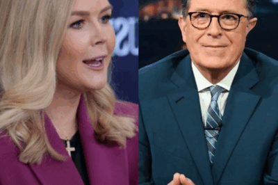 DRAMA ERUPTS: Karoline Leavitt FIRES BACK with No Mercy on Stephen Colbert’s Show—The Jaw-Dropping Truth She Drops Leaves the Audience Frozen!