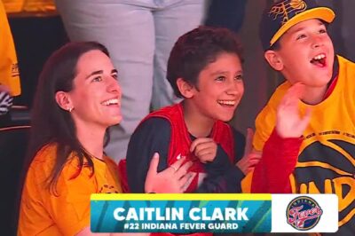 Caitlin Clark Shares Sweet Jumbotron Moment With Fever Coach’s Kids at Pacers-Bucks