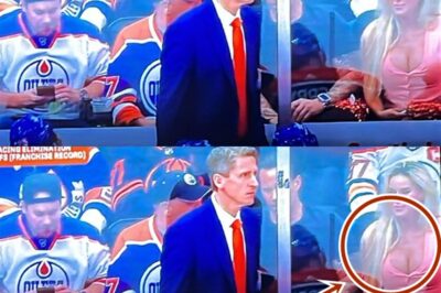 “Jaw-Dropping Female Fan Becomes Star of Oilers Game 6 — Her Blouse Left Absolutely Nothing to the Imagination”