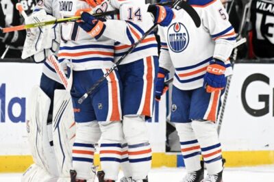 “Zach Hyman and Connor Brown Deliver Electrifying Late-Game Heroics to Lift the Oilers to a Thrilling Game 1 Victory—Fans Erupt as Dynamic Duo Seals the Win in a Nail-Biter That Sets the Tone for the Series”