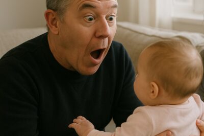 Greg Gutfeld CHOKES UP On-Air as Daughter Mira Speaks Her First Words—Viewers Left in Tears Live on set, Greg Gutfeld shared a rare emotional moment—his daughter Mira’s first words. What she said wasn’t just adorable… it stopped him cold. The sarcastic king of late-night visibly choked up, leaving fans stunned. What did little Mira say that broke through Greg’s tough exterior? The answer is melting hearts—and lighting up the internet.