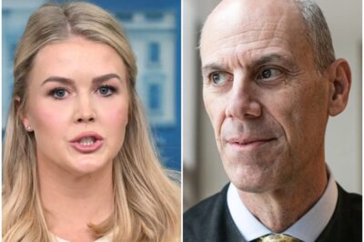 Federal judge James Boasberg and his wife erupted in anger when Karoline Leavitt unveiled shocking new evidence, leading to confirmation of the biggest surprise yet