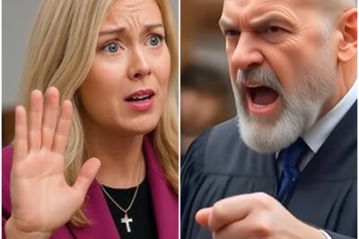 BREAKING: Judge SLAPS Karoline Leavitt with $100K Fine for Insulting Biden—But 7 Minutes Later, Pam Bondi STUNS Courtroom by CUFFING the Judge! Gasps filled the room as Leavitt was hit with a massive fine… but no one expected what happened next. Bondi stormed in, flipped the script, and left the entire courtroom in shock. What really went down in those 7 minutes?