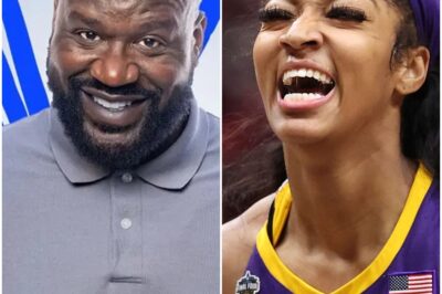 🚨 SHAQ UNDER FIRE! Shaquille O’Neal is facing a tidal wave of backlash after reportedly calling Angel Reese a “f–king idiot” during a heated off-air conversation. The comment, now leaked, has ignited outrage online, with fans and athletes demanding an apology from the NBA legend. 😳🔥  Was it a moment of frustration—or something deeper? As Shaq remains silent, tensions in the sports world continue to rise. Will he address the controversy, or let the storm rage on?