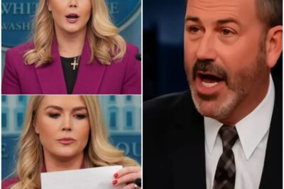 “TV MELTDOWN: Karoline Leavitt Exposes Hidden Truths on Jimmy Kimmel Live — Then Gets KICKED OFF Mid-Interview! Studio in Chaos, Audience Frozen, Internet Explodes. What Did She Say That No One Else Dared To? Kimmel’s Career Now on the Line After Stunning Bombshells Drop LIVE on Air!”