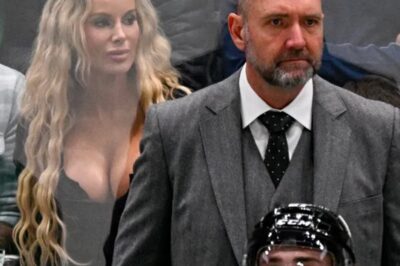 “All Eyes on Her, Not the Ice—Mystery Woman in Revealing Top Behind Dallas Stars Bench Steals Spotlight During Game 7 Showdown, Sends NHL Fans Into a Frenzy, and Becomes the Night’s Most Talked-About Star in a Moment That Outshined the Action on the Rink”