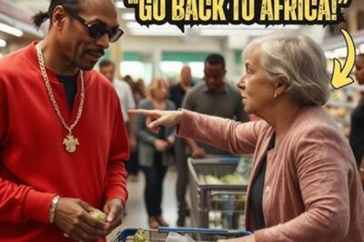 “SHOCKING Moment: Woman Tells Snoop Dogg ‘Go Back to Africa’ During Public Event — But Instead of Lashing Out, His Calm, Powerful Response Leaves the Entire Crowd in Silence and Sends Shockwaves Across Social Media, With Fans Calling It ‘One of the Classiest Clapbacks of All Time'”