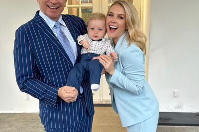 Karoline Leavitt shares rare glimpse into family life as husband 32 years her senior cradles son at Mar-A-Lago
