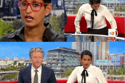 BBC Breakfast’s Charlie Stayt gasps ‘are you okay?!’ as Naga Munchetty wobbles on sofa and warns ‘I feel faint’ in middle of broadcast