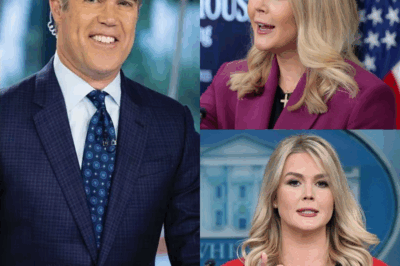 SHOCKING TURN OF EVENTS: NBC’s Peter Alexander Gets Blindsided After Fiery Clash With Karoline Leavitt—What Unfolded Moments Later Left Viewers in Total Shock!