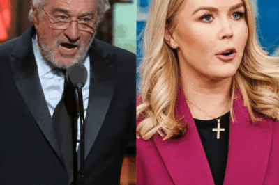 Karoline Leavitt STUNS Robert De Niro in Live TV Showdown—You Won’t Believe What Pushed Him Over the Edge!