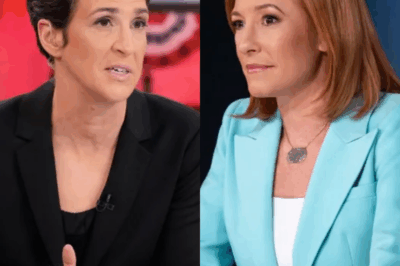 MSNBC personality Rachel Maddow surprisingly exposes a critical weakness in her television career, ceding the 9 p.m. time slot to former White House Press Secretary Jen Psaki during a network-wide ratings decline…