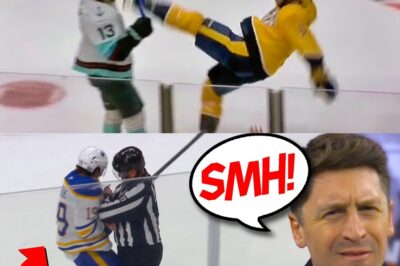 BLOODY CHAOS: NHL Star Nearly Has Face SLICED OPEN After Ref’s INSANE Mistake!