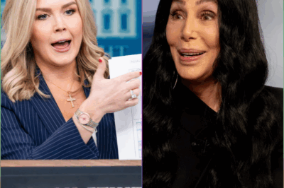 TOTAL SHOCK as Karoline Leavitt obliterates Cher in a fiery debate. One line flipped the entire segment—Cher couldn’t respond, and producers were left scrambling. Is this the most brutal takedown in live TV history?