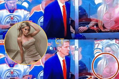 WHOA: Oilers Fan Behind The Bench At Game 6 Identified — Her Online Persona Is Lighting Up The Internet!