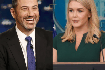 KIMMEL EXPOSED? Karoline Leavitt unleashes FIRE on Jimmy Kimmel—drops bombshells that left him stuttering on live TV! Moments later, she’s escorted off stage. The truth is too dangerous to ignore. What secrets did she reveal? And why is Hollywood terrified of what happens next?