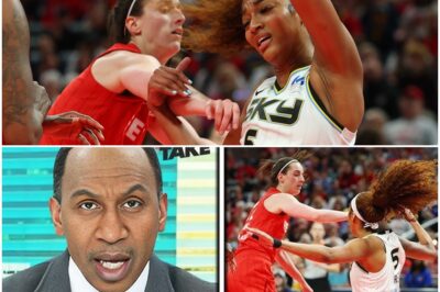 Stephen A. Smith Drops Explosive Truth Bomb on Caitlin Clark & Angel Reese Controversy—Race, Media, and the Double Standard Exposed