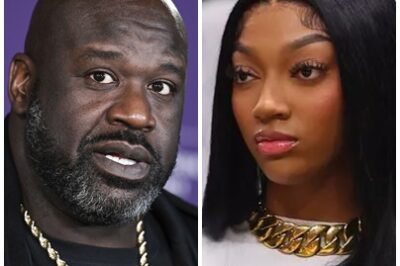 BREAKING: Shaquille O’Neal Sparks Outrage with Inappropriate Comment on Angel Reese — Rising Star’s Calm Two-Word Response Leaves Social Media Speechless!