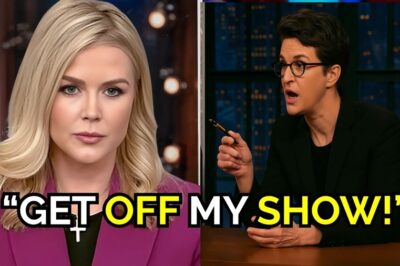 LIVE MELTDOWN: Rachel Maddow FORCES Karoline Leavitt Off the Set After On-Air Bombshell Leaves Studio in Shock