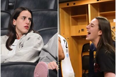 Social Media Erupts After Photo Reveals Caitlin Clark’s Unexpected Locker Room Seatmate