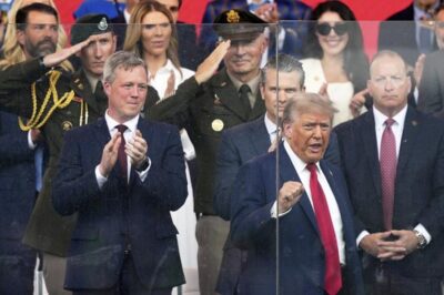 SHOCKING: TRUMP GETS EPIC MILITARY BIRTHDAY SENDOFF ON 79TH IN DC
