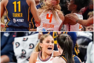 🔥 GAME ERUPTS IN CHAOS: Sophie Cunningham SPARKS FIGHT With Rookie Jacy Sheldon — Benches Clear, Crowd STUNNED!
