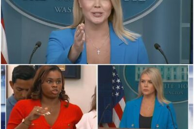 “Karoline Leavitt Blasts Reporter: ‘What a Stupid Question’ on Trump and Protests”