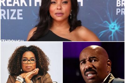 “BREAKING: 50 Cent Drops Explosive Bombshell—Oprah and Steve Harvey Accused of Plotting Against Taraji P. Henson’s Career!”