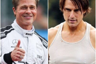 BRAD PITT TEASES REUNION WITH TOM CRUISE—BUT ONLY “IF IT’S ON THE GROUND”