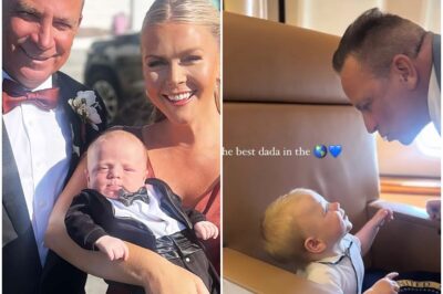 ‘THE ROCK’ KAROLINE LEAVITT SHARES INTIMATE FATHER’S DAY PICS OF HUSBAND AND SON AT WHITE HOUSE