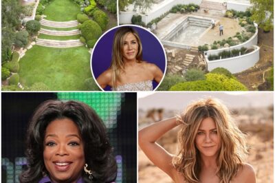 OPRAH SELLS TUSCAN-STYLE VILLA TO JENNIFER ANISTON—HOLLYWOOD POWERHOUSES TRADE MONTECITO MANSION
