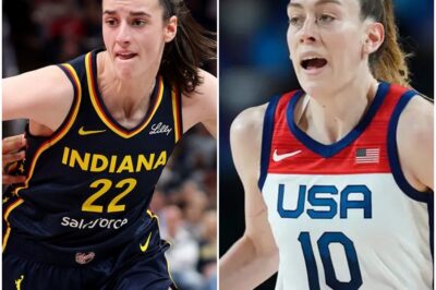 SHOCKING TURN: BREANNA STEWART SNAPS AFTER CAITLIN CLARK HUMILIATES HER ON LIVE TV!