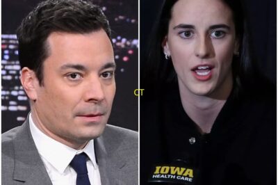 JIMMY FALLON AND CAITLIN CLARK IN EXPLOSIVE ON-AIR FIGHT — BOTH FORCED OFF STAGE
