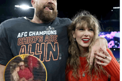 Cameras Caught Taylor Swift & Travis Kelce Getting Extra-Handsy In The Stands During Surprise Appearance At Major Sports Event