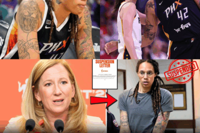 INSTANT KARMA: WNBA Suspends Brittney Griner After She Goes After Caitlin Clark! Outraged Fan Explodes: ‘She’s a disgrace! Treating Clark like a punching bag — throw her out for good!