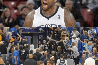 Video DeMarcus Cousins Goes Wild:Ejected Star Clashes with Fans Hurling Drinks and Screaming ‘You Suck!’ in Wild Puerto Rico Meltdown!