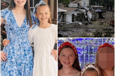 OH MY GOD: HOLD TIGHT Two sisters, 11 and 13, were found GONE with their “arms locked together” after being swept 15 miles away by floodwaters as their father tried to save them.