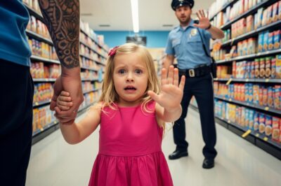 Little Girl’s Secret Rescue Signal in Supermarket — Cop Saw It and Immediately Followed Her…