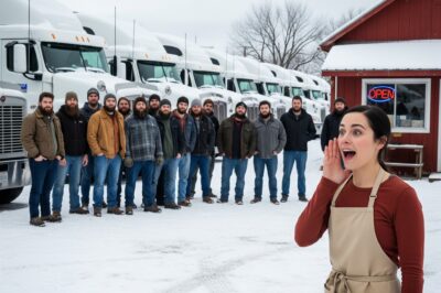 She Unlocked Her Diner for 12 Stranded Truckers in a Blizzard! But What Unfolded 48 Hours Later Left the Whole Town Buzzing with Envy…