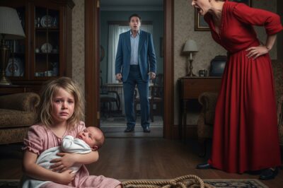 Little Girl Sob And Begging “ Don’t Hurt Us”. Suddenly Her Millionaire Father Visit Home And Shout…