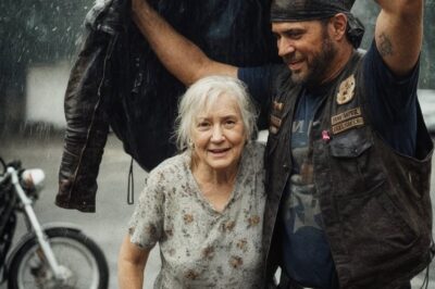 My family abandoned me at a gas station — a motorcyclist stopped to pick me up