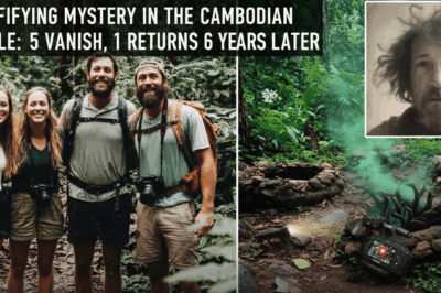 Terrifying Mystery in the Cambodian Jungle: 5 Travelers Vanish, Only One Returns 6 Years Later to Reveal a Horrifying Truth
