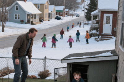 A boy vanished in the yard, and eight years later, his father looked under the neighbor’s dog kennel and turned pale…